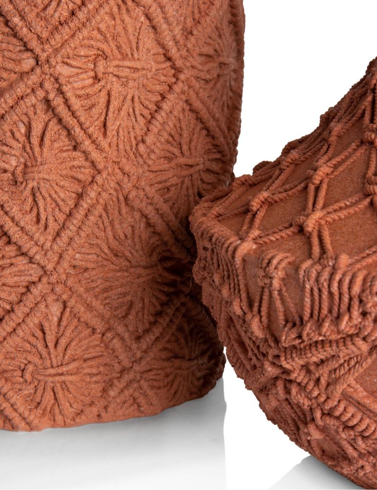 Maeve vaas H33cm - Terracotta - Afbeelding 9
