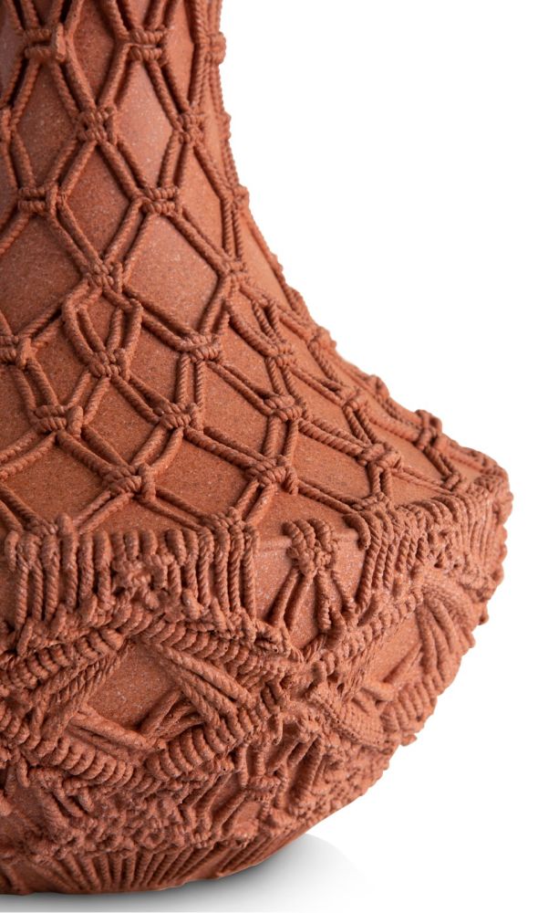 Maeve vaas H33cm - Terracotta - Afbeelding 4