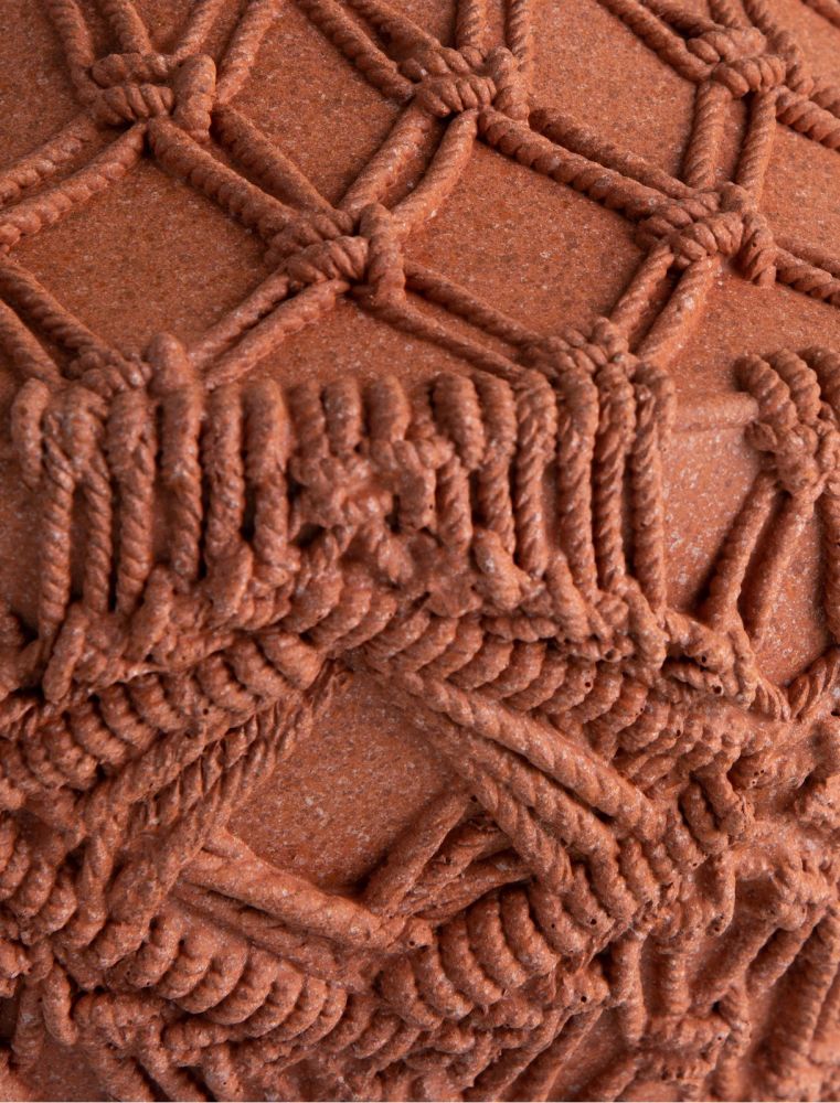 Maeve vaas H33cm - Terracotta - Afbeelding 5