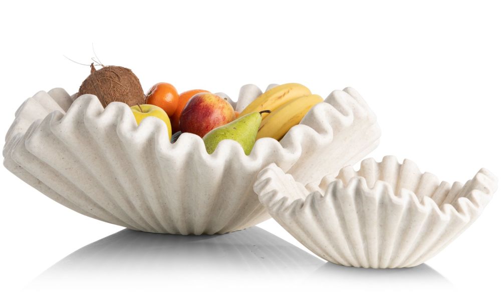 Bella schaal D28cm - Cremekleurig - Afbeelding 7