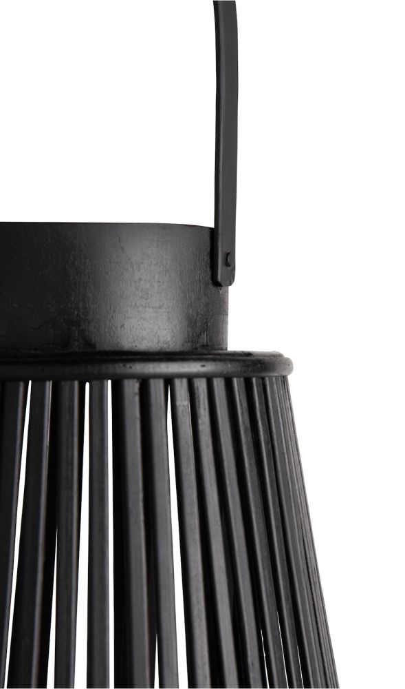 Philou windlicht H70,5cm - Zwart - Afbeelding 3