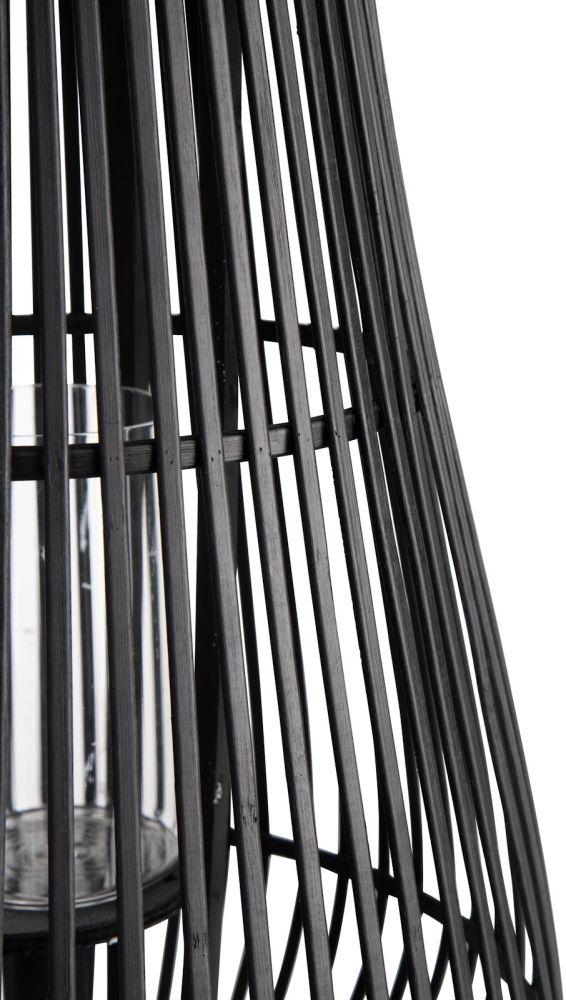 Philou windlicht H70,5cm - Zwart - Afbeelding 4
