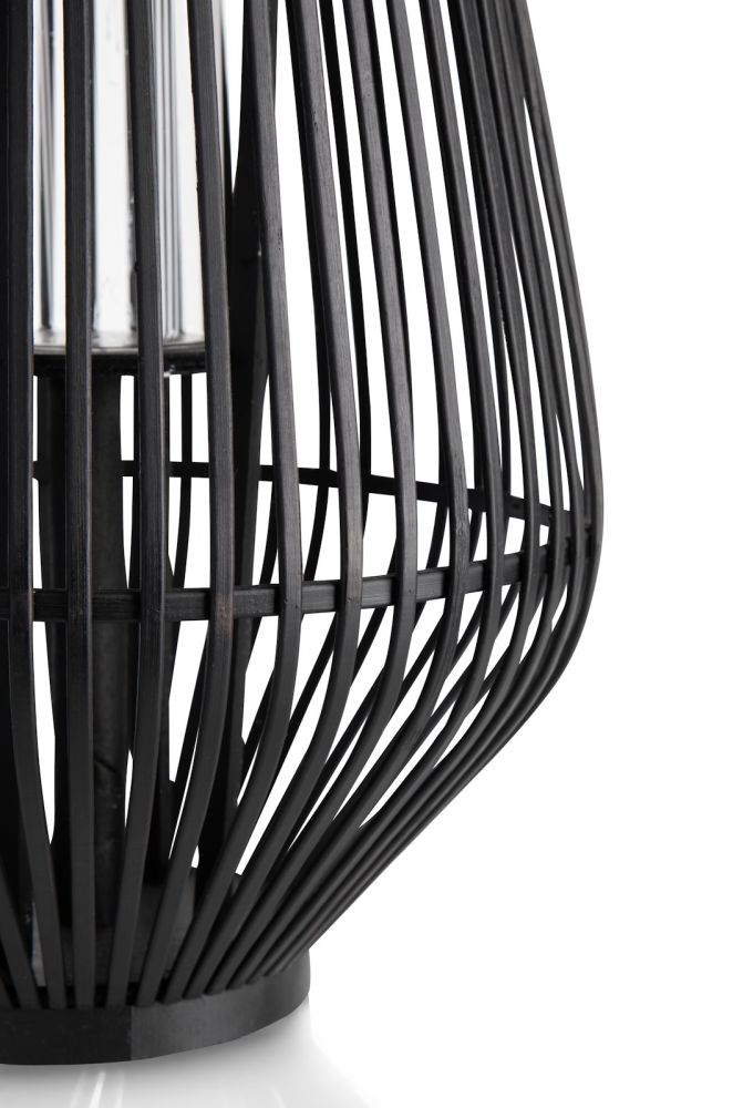 Philou windlicht H70,5cm - Zwart - Afbeelding 5