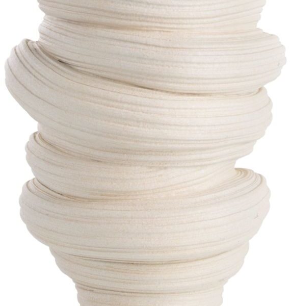Juul vaas H32,6cm - Cremekleurig