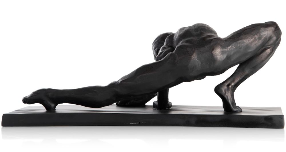 Stretching beeld H19cm - Zwart - Afbeelding 6