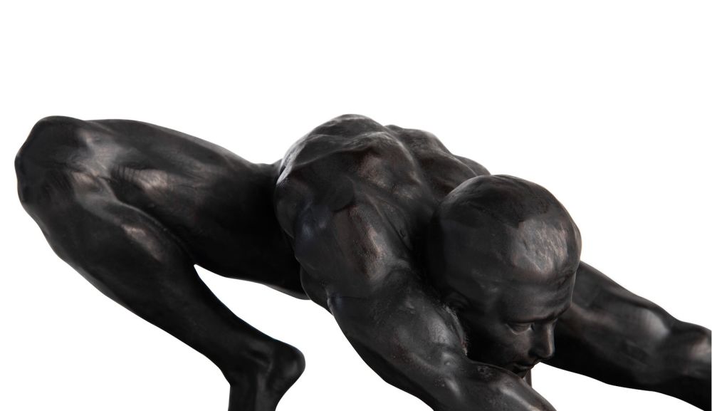 Stretching beeld H19cm - Zwart - Afbeelding 9