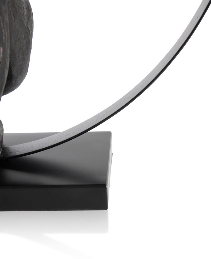 Circle Lady beeld H54cm - Zwart - Afbeelding 8