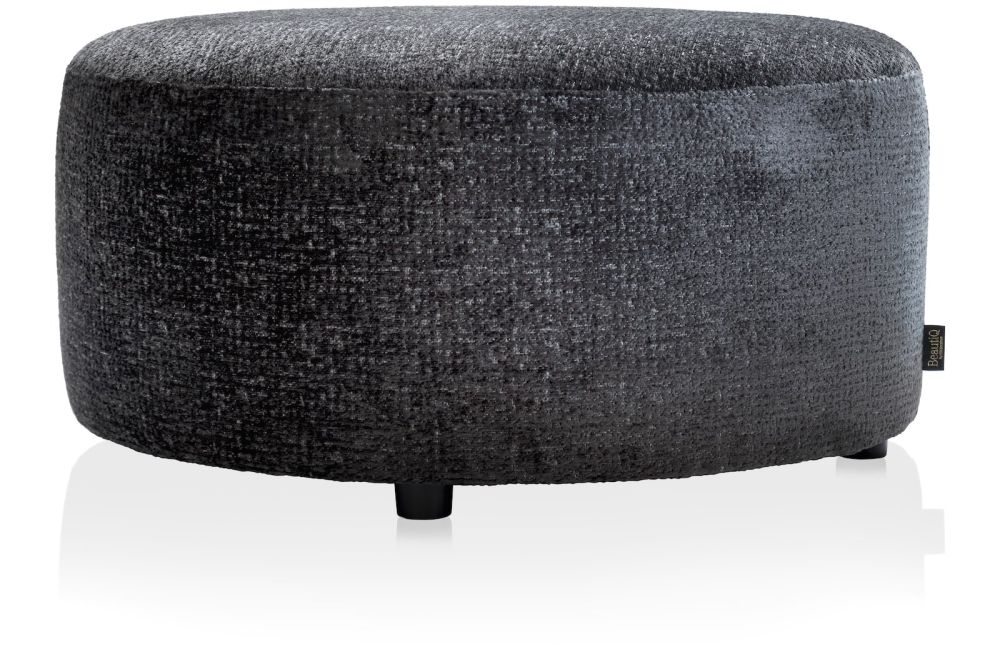 BeautiQ - Chic poef - rond 80 cm - Afbeelding 11