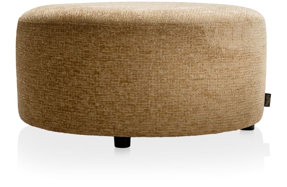 BeautiQ - Chic poef - rond 80 cm - Afbeelding 22