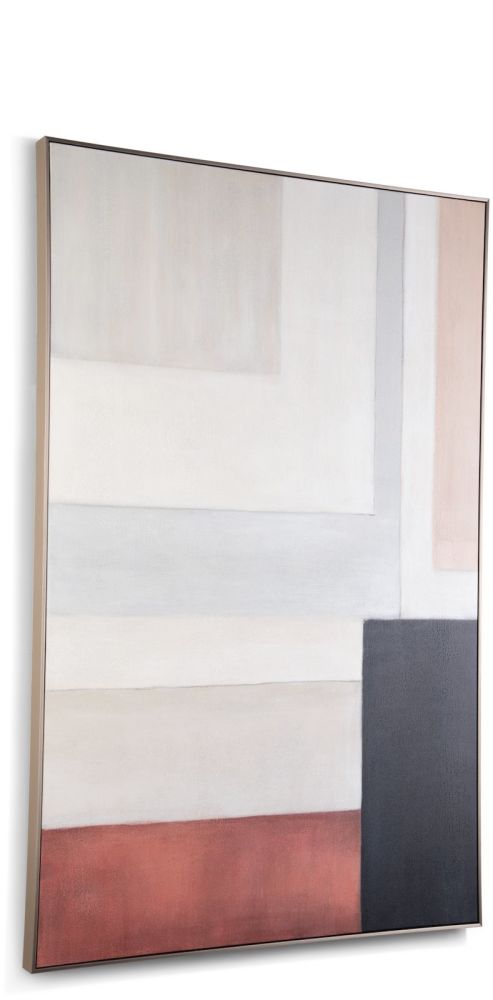 Tijn schilderij 90x140cm - Multikleur - Afbeelding 2