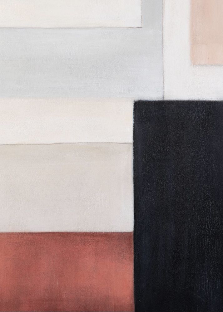 Tijn schilderij 90x140cm - Multikleur - Afbeelding 4
