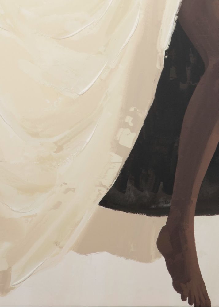 Amazone schilderij 90x140cm - Multikleur - Afbeelding 6