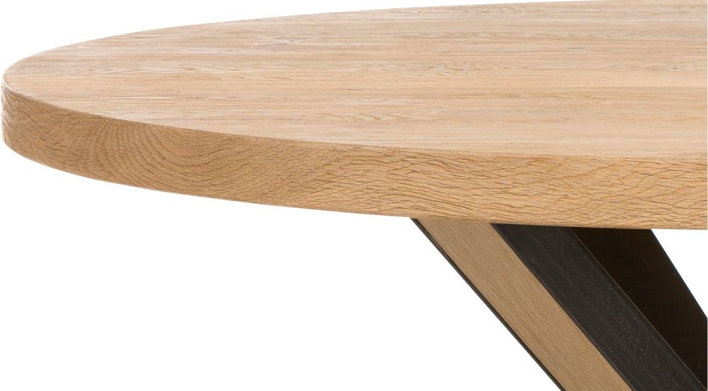Ovada, eetkamertafel rond 130 cm - Afbeelding 3