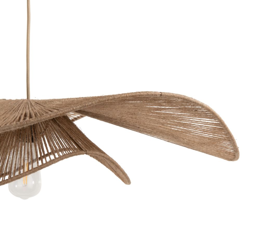 Iggy hanglamp 1*E27 D80cm - Naturel - Afbeelding 4