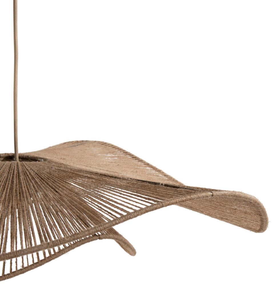 Iggy hanglamp 1*E27 D80cm - Naturel - Afbeelding 6