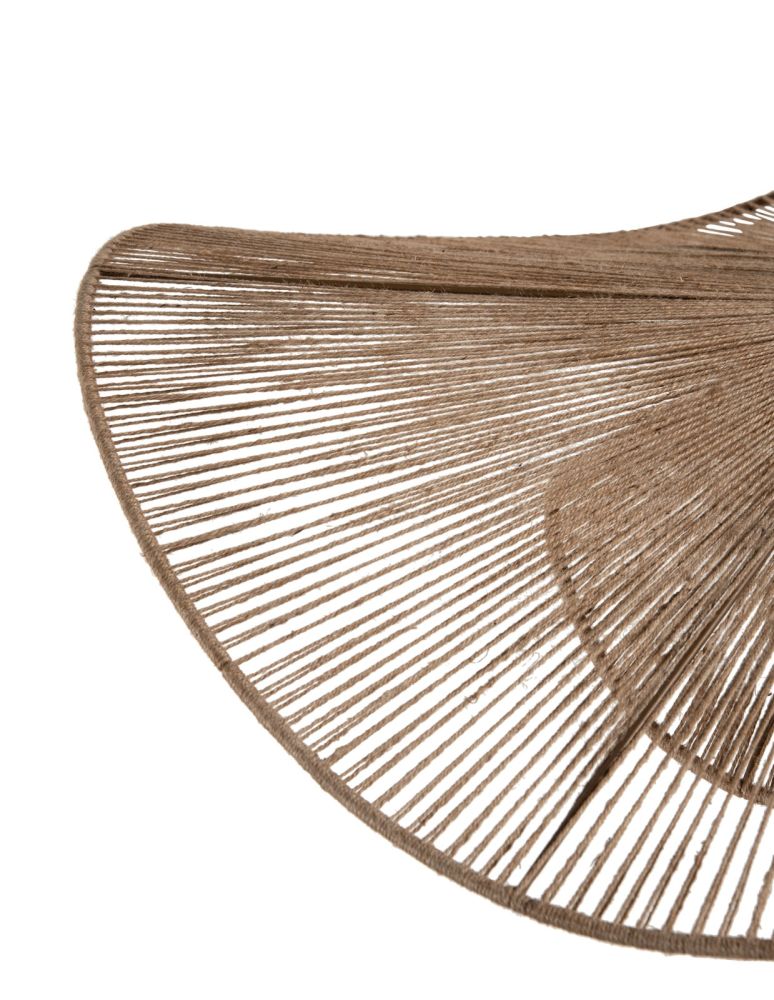 Iggy hanglamp 1*E27 D80cm - Naturel - Afbeelding 9