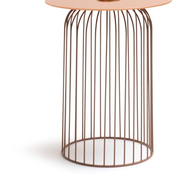 image Zora bijzettafel H51,5cm - Oranje