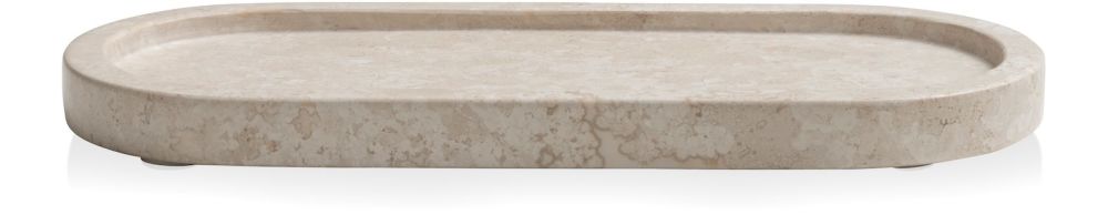 Idas schaal 35x15cm - Cremekleurig