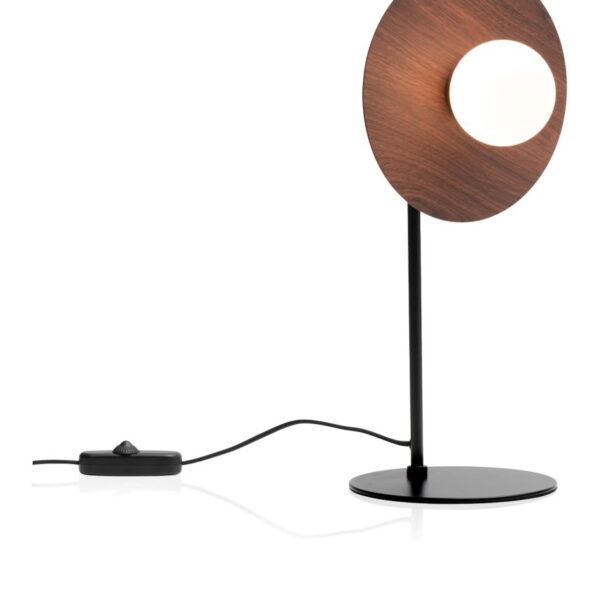 image Ufo tafellamp 1*G9 - Bruin