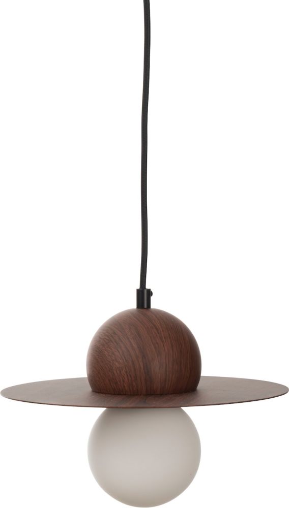 Ufo hanglamp 3*G9 - Bruin - Afbeelding 3