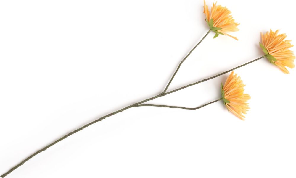 Dahlia Spider Spray kunstbloem H75cm - Afbeelding 2