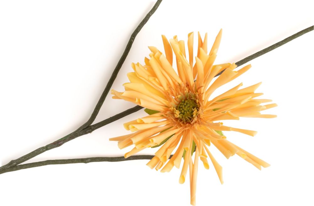 Dahlia Spider Spray kunstbloem H75cm - Afbeelding 3