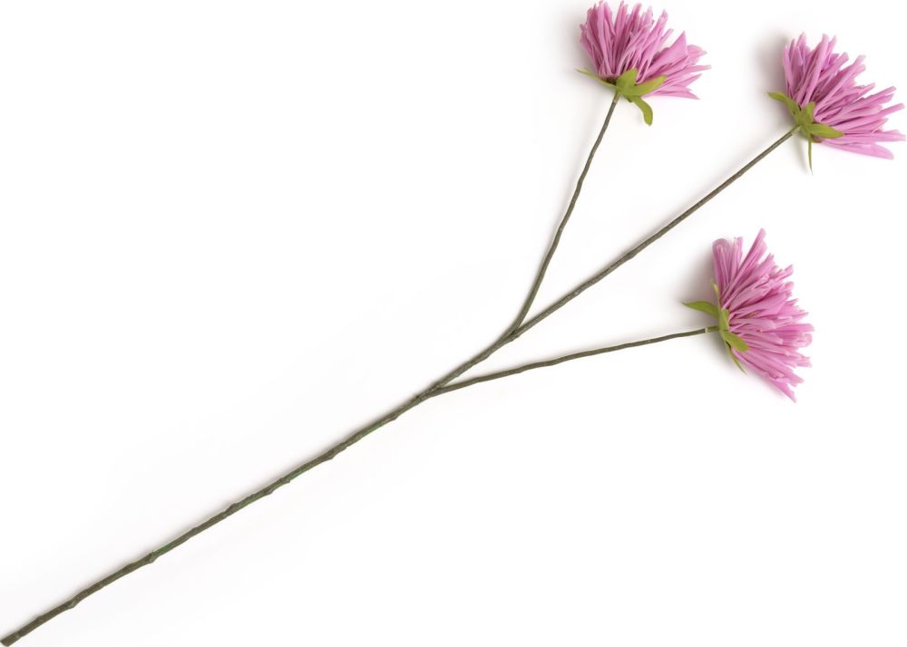 Dahlia Spider Spray kunstbloem H75cm - Afbeelding 6