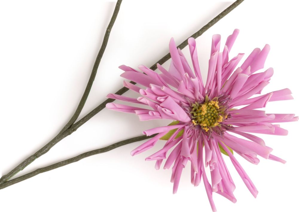 Dahlia Spider Spray kunstbloem H75cm - Afbeelding 8
