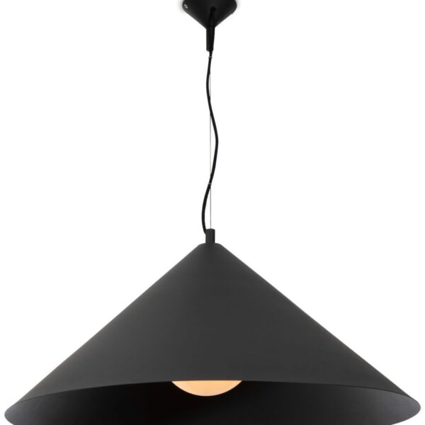 Daan hanglamp 1*E27 - Zwart