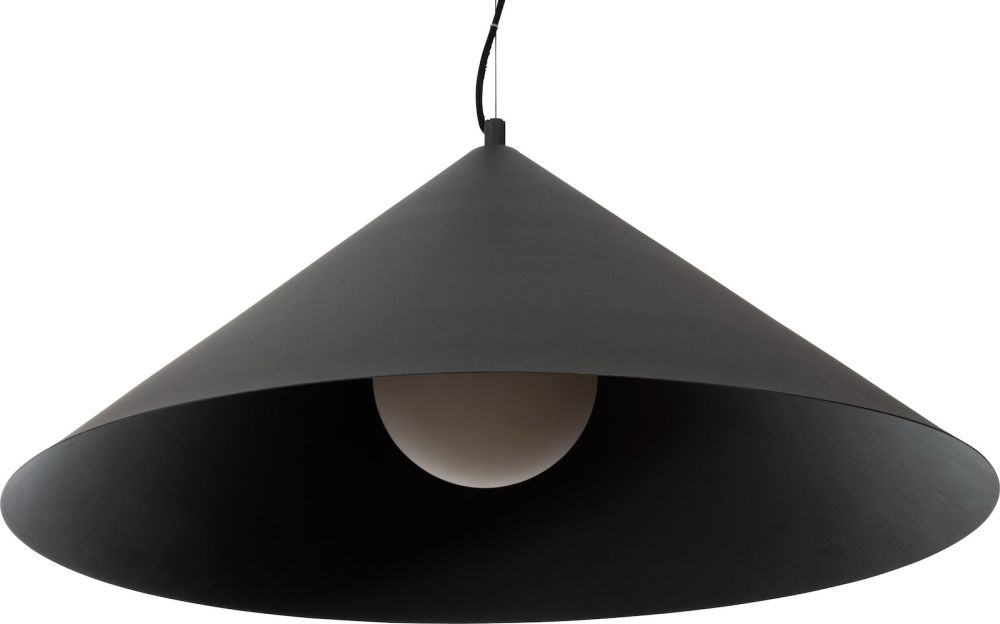 Daan hanglamp 1*E27 - Zwart - Afbeelding 3