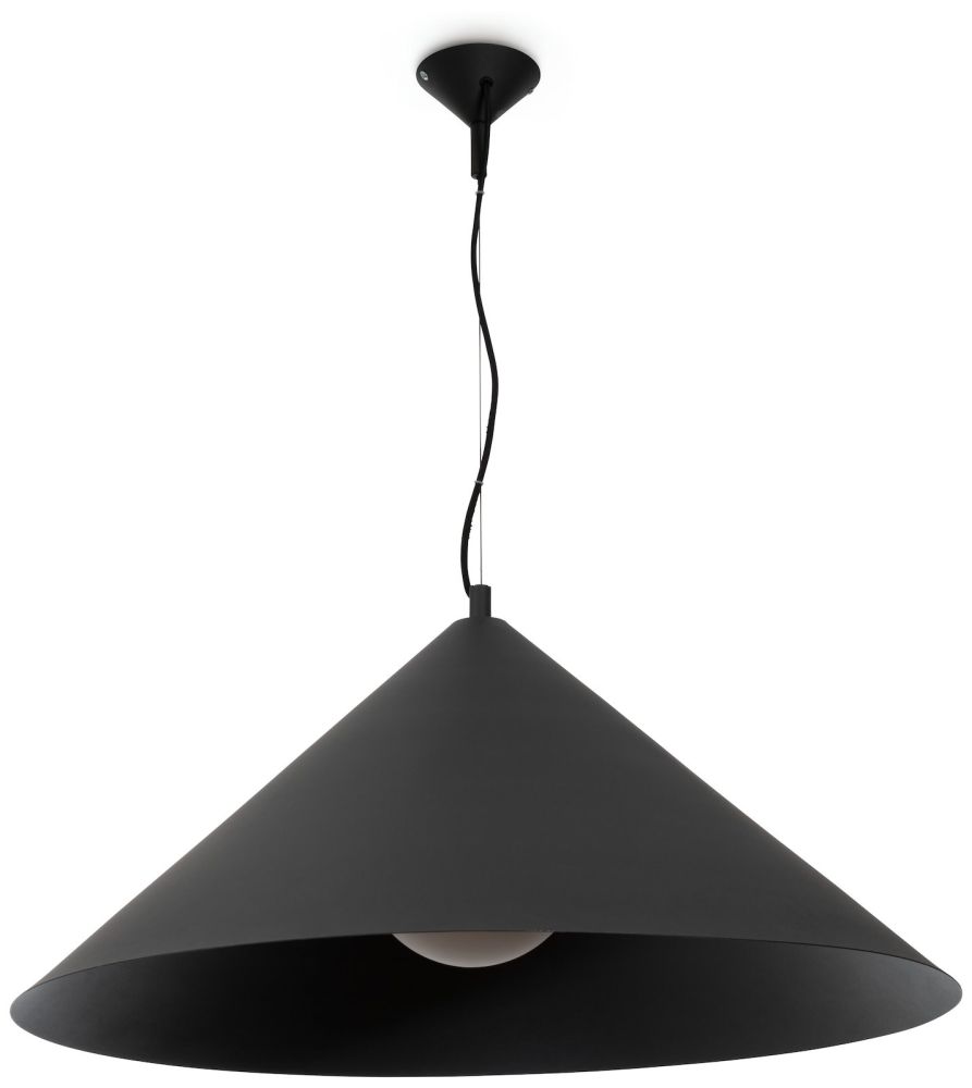 Daan hanglamp 1*E27 - Zwart - Afbeelding 7