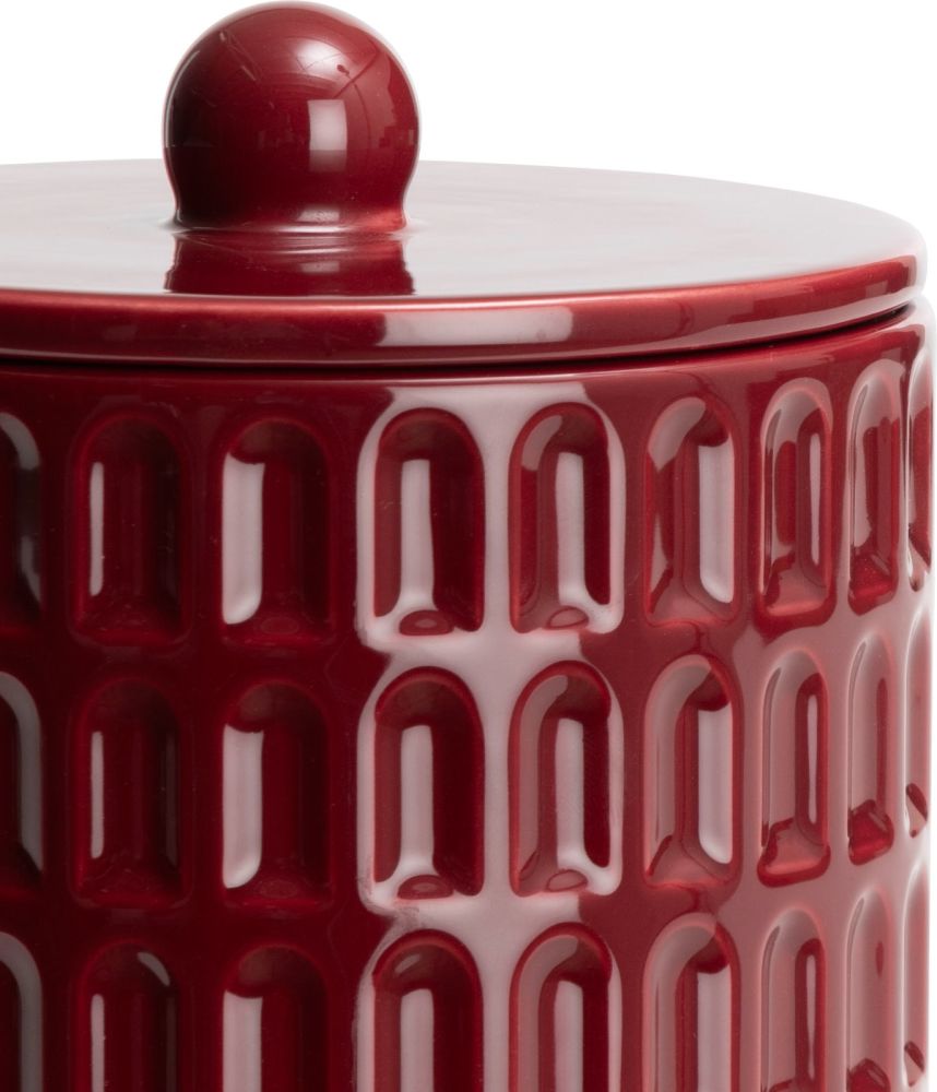 Bisko pot H16.5cm - Bordeaux - Afbeelding 3
