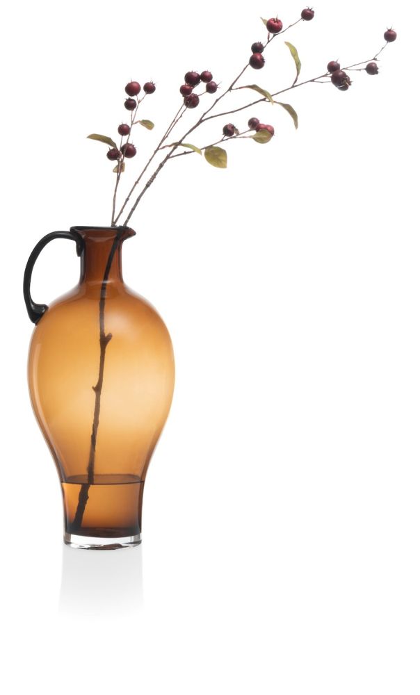 Sable vaas H44cm - Bruin - Afbeelding 2