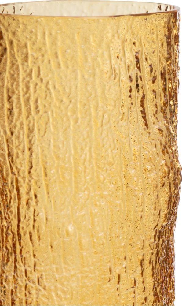 Brisk vaas H32cm - Amber - Afbeelding 3