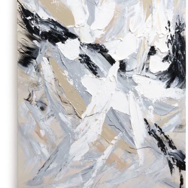 Abstract Power schilderij 120x180cm - Multikleur
