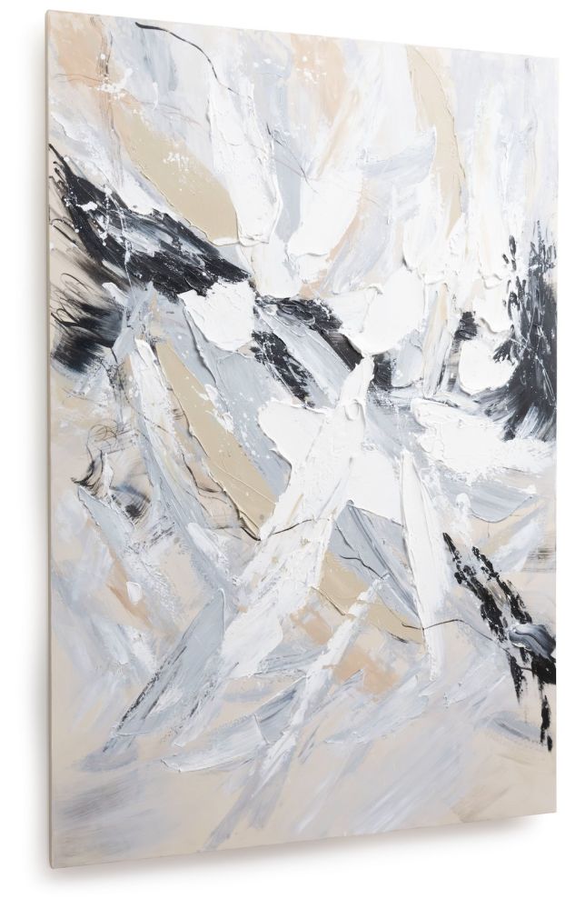 Abstract Power schilderij 120x180cm - Multikleur - Afbeelding 2