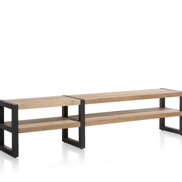 Brooklyn, tv-rek 2-niches - 210 cm