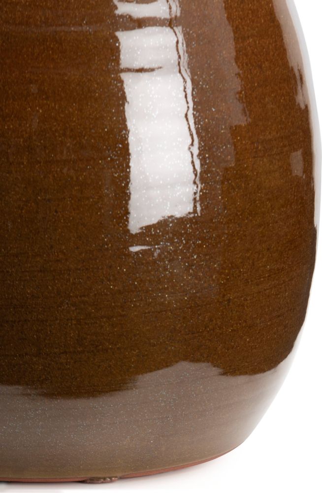 Nera vaas H31cm - Bruin - Afbeelding 4