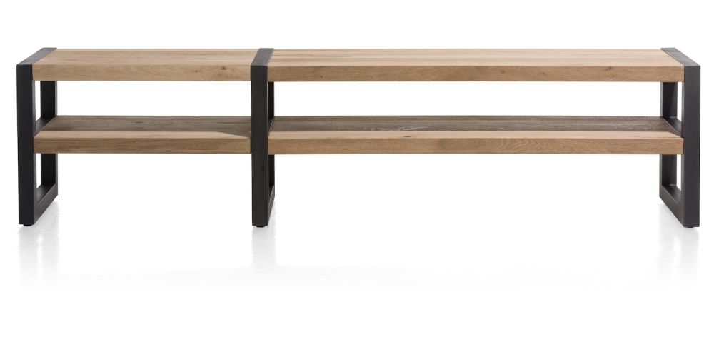Brooklyn, tv-rek 2-niches - 210 cm - Afbeelding 3