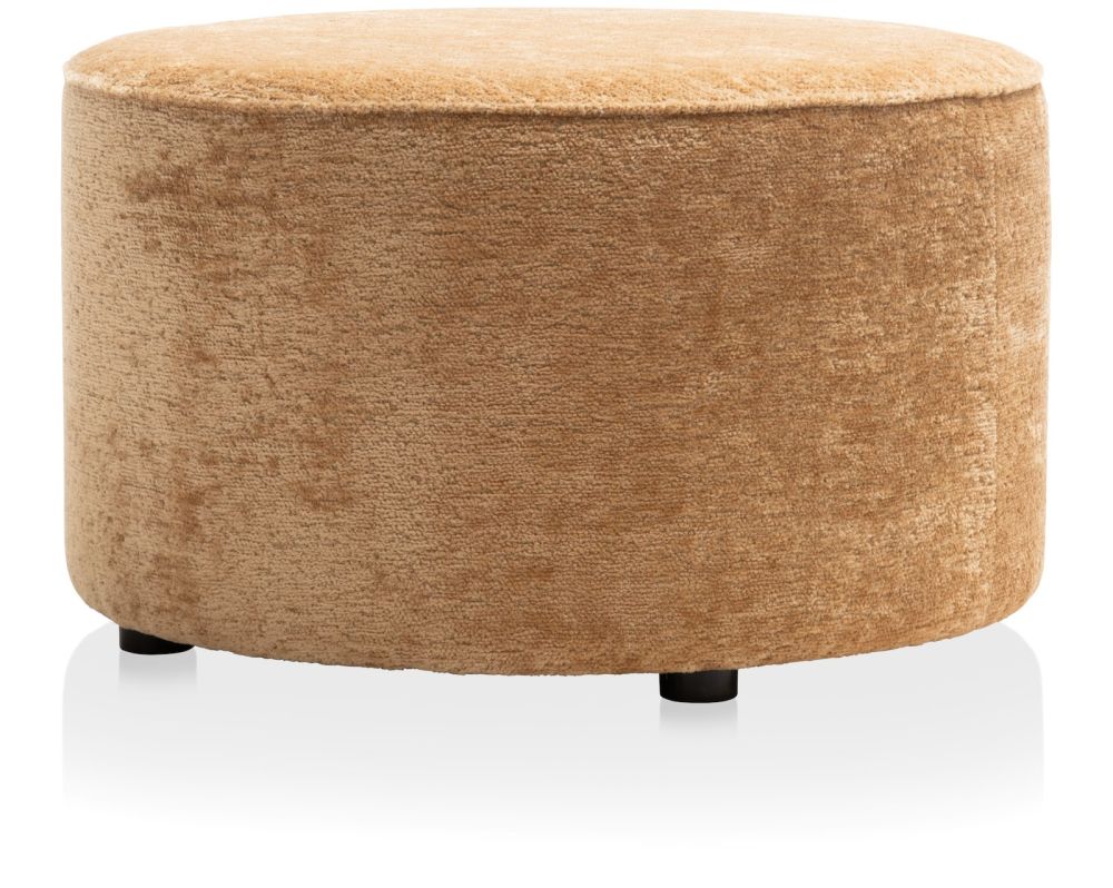 Roan poef rond H44cm - Afbeelding 5