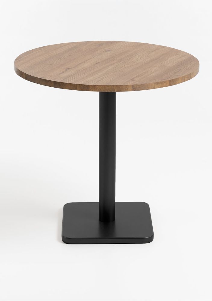Brest bistrotafel vintage oak D80cm - Afbeelding 6
