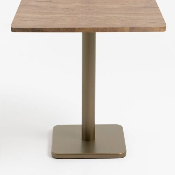 Brest bistrotafel vintage oak 75x75cm