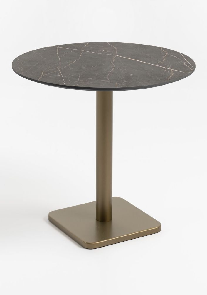 Brest bistrotafel marble onyx D80cm - Afbeelding 4