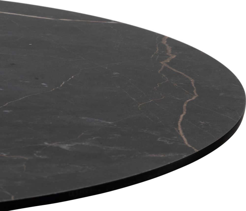 Brest bistrotafel marble onyx D80cm - Afbeelding 5