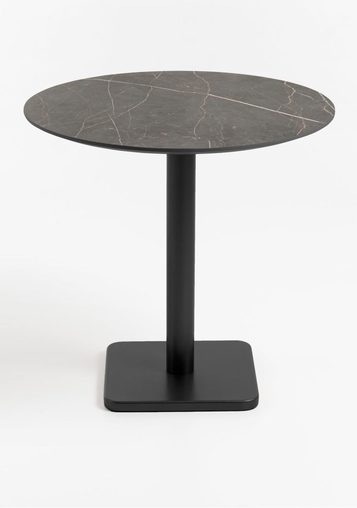 Brest bistrotafel marble onyx D80cm - Afbeelding 7