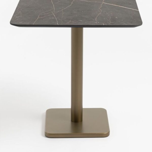 Brest bistrotafel marble onyx 75x75cm