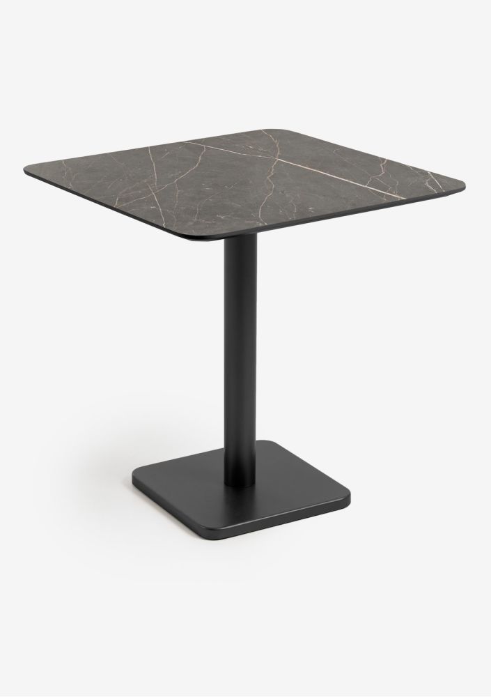 Brest bistrotafel marble onyx 75x75cm - Afbeelding 6
