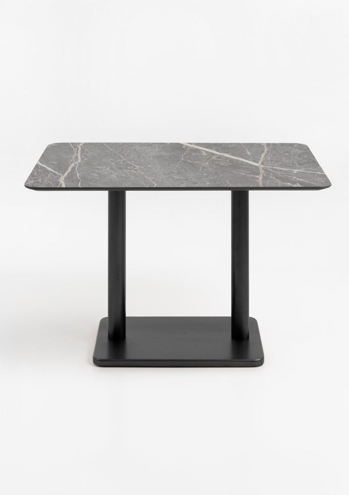 Brest bistrotafel marble light grey 120x75cm - Afbeelding 9