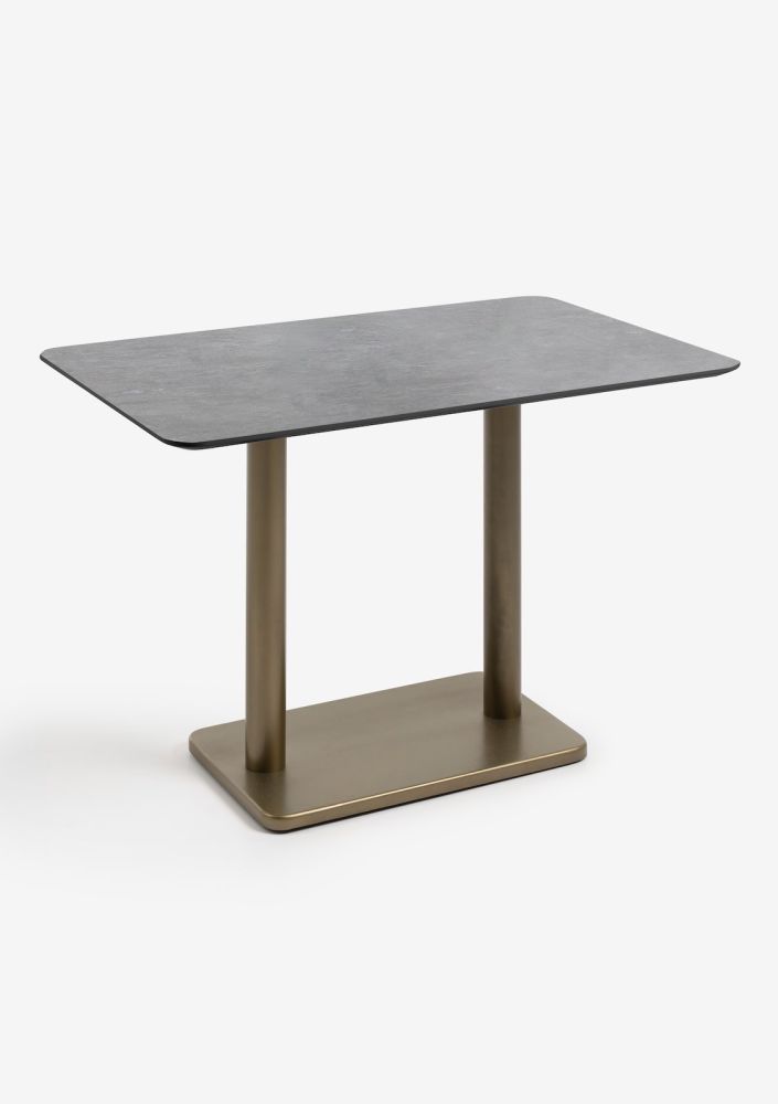 Brest bistrotafel stone anthracite 120x75cm - Afbeelding 12