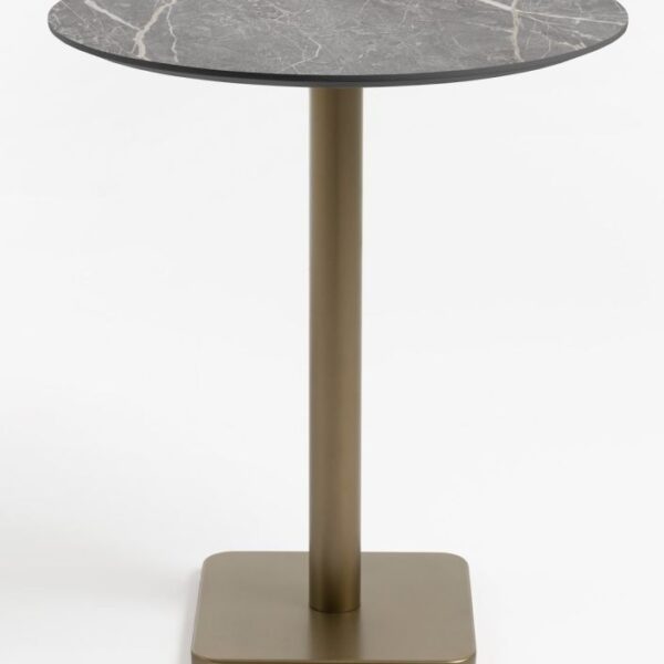 image Brest bartafel marble light grey D80cm